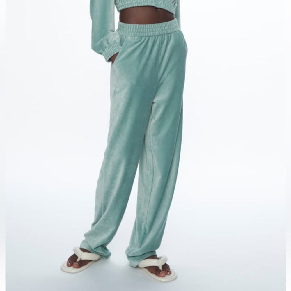 Brand new Zara Velvet jogging pants